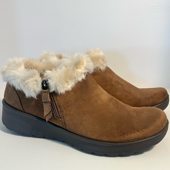 Shoes - BZees Golden Go Washable Women's Bootie in Brown Size 8.5